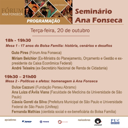 Ana Fonseca 20 de outubro