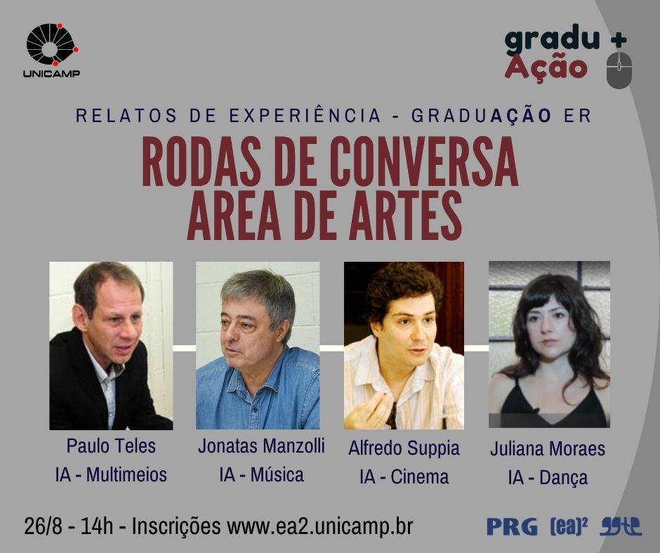 Banner Roda de Conversa Artes