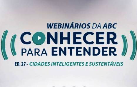 Capa Webinário Cidades Sutentáveis