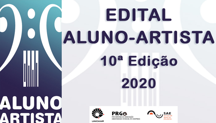 Edital do Programa Aluno-Artista