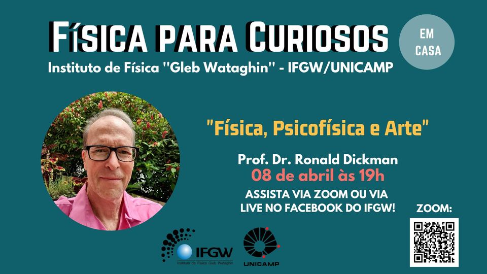 cartaz de divulgação do Física para Curiosos