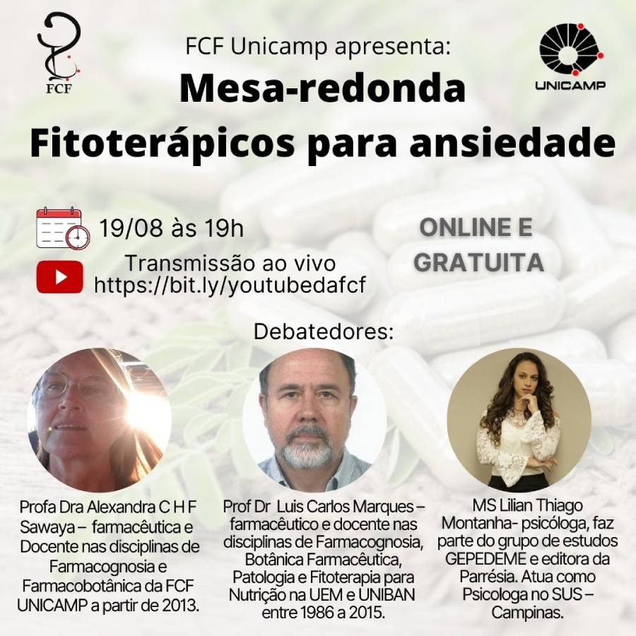 FCF Mesa-redonda Fitoterápicos