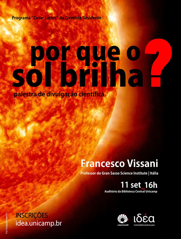 Palestra Por qe o sol brilha