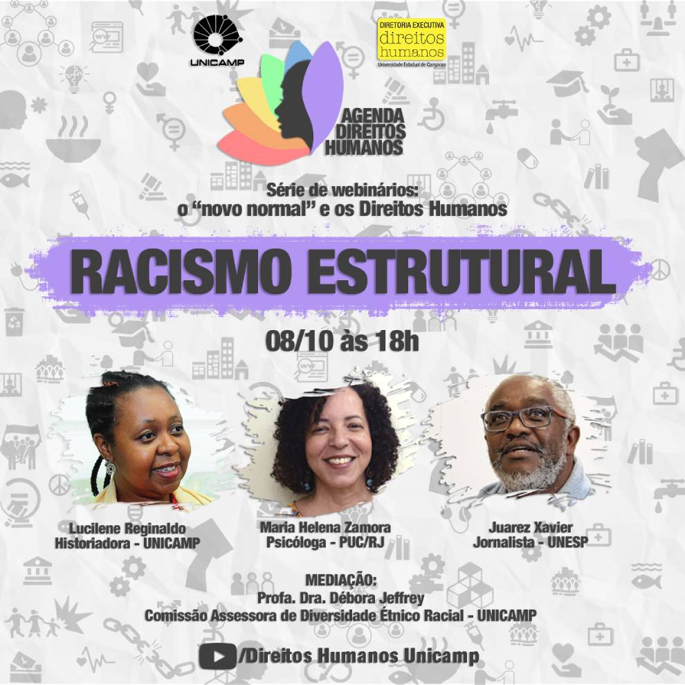 Racismo Estrutural - webinário da DEDH