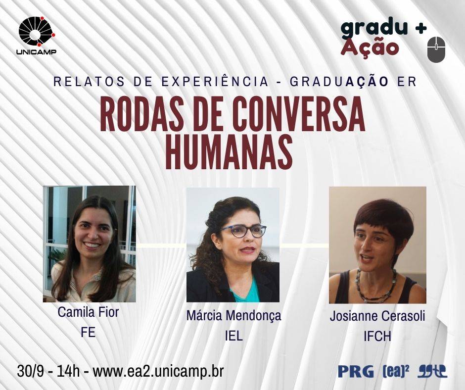 Rodas de Conversa Graduação - HUMANAS