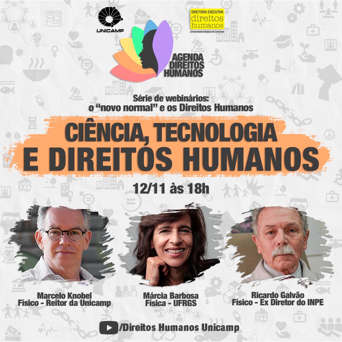 Webinários da Agenda de Direitos Humanos