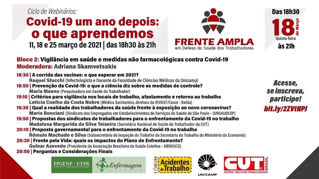 Webinários Covid-19