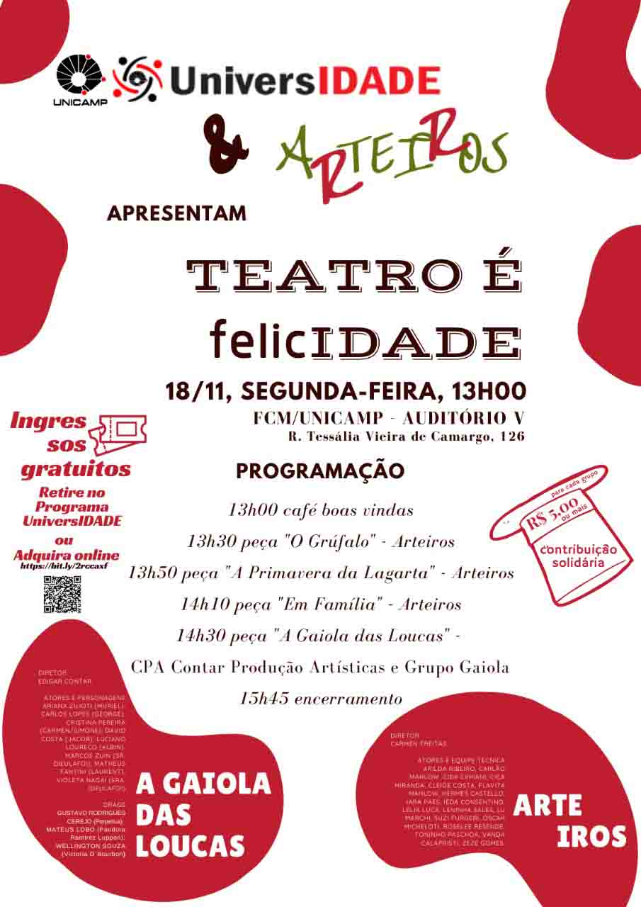 Cartaz de Divulgação do Programa UniversIDADE