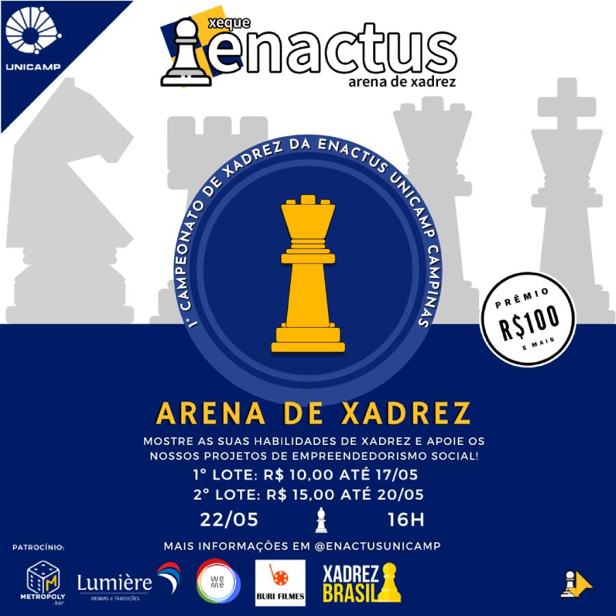 Inscrições para o Campeonato de Xadrez estão a todo vapor – FENABB