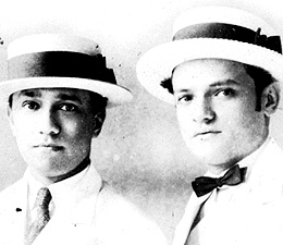 Retrato de Jorge de Lima e José Lins do Rego (Maceió, 1928)  - Foto: Divulgação
