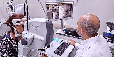 Um tomógrafo de coerência óptica com angiografia (OCT-A) para ambulatório de Oftalmologia do HC foi adquirido através de uma emenda parlamentar no valor de R$ 400 mil
