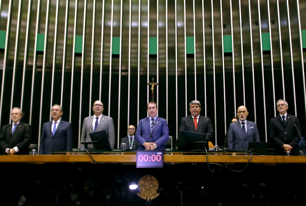 A cerimônia foi presidida pelo deputado federal Jonas Donizette (PSB), na Câmara dos Deputados, em Brasília  