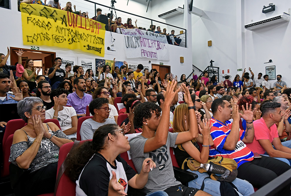 Audiência pública realizada em maio de 2024