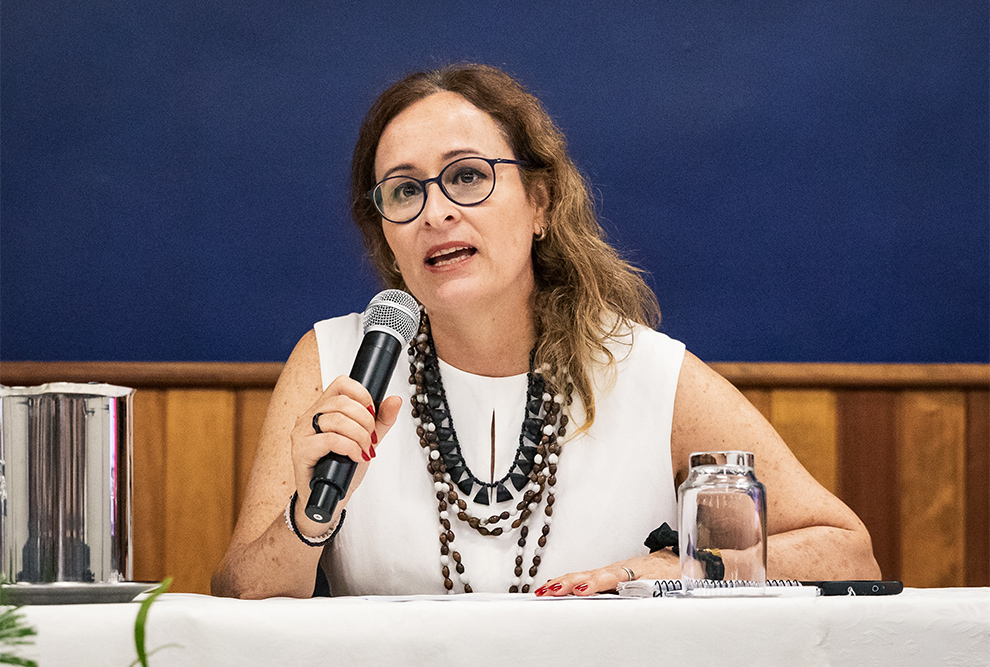 A coordenadora da SVC, Susana Durão: projeto inovador que reúne representantes docentes, estudantil e funcionários