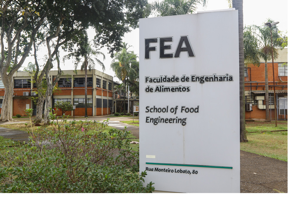 Placa da Faculdade de Engenharia de Alimentos