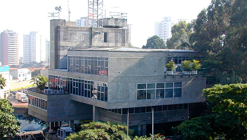 Fachada da Fapesp que completou 60 anos em 2022 (foto: Edu Cesar)