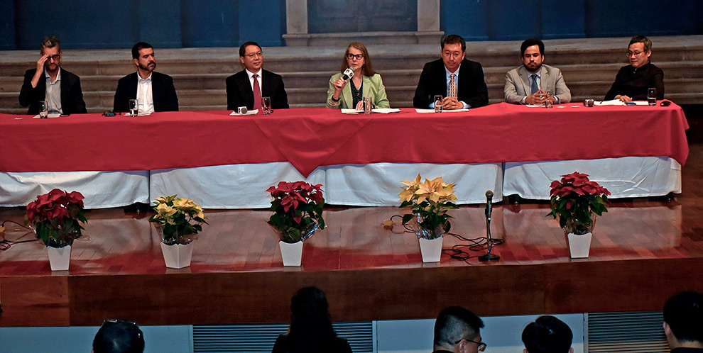 Cerimônia reuniu a presença de autoridades da Unicamp e da Beijing Jiaotong University (BJTU) da China