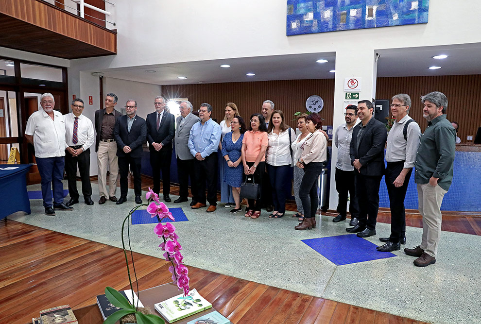 O evento contou com a presença de especialistas, acadêmicos e profissionais do setor agroalimentar do Brasil e da América Latina