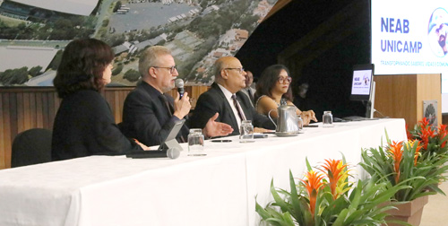 Cerimônia marcou a inauguração do Neab