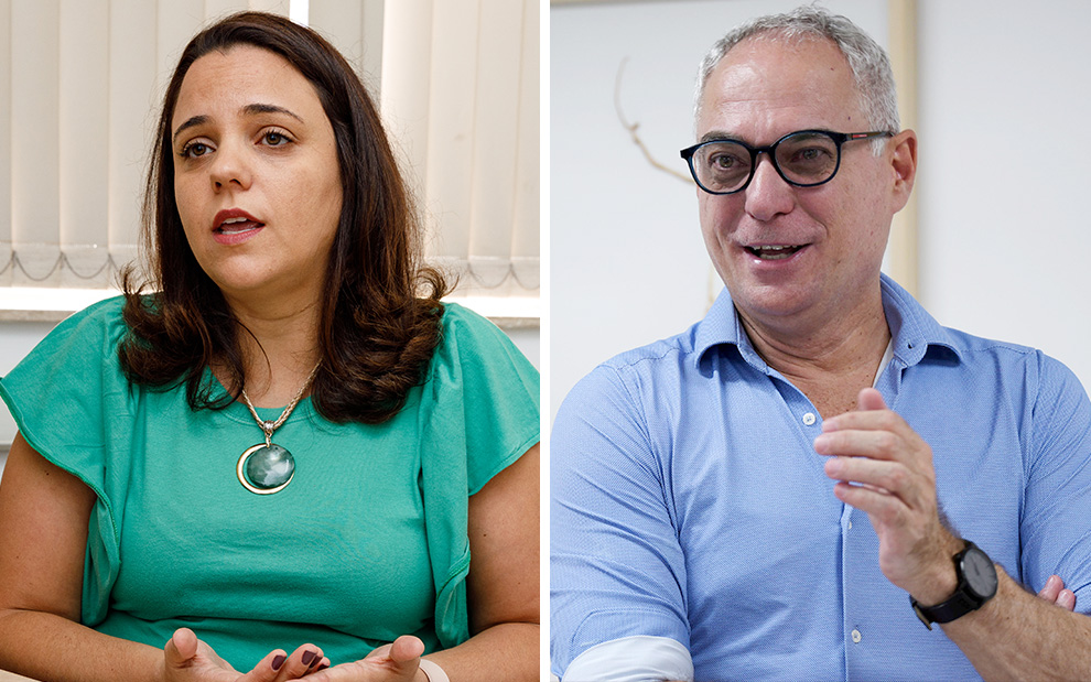 A coordenadora da Deeduc, Cristiane Megid e o coordenador executivo da Comvest, José Alves: melhorar os processos de inclusão