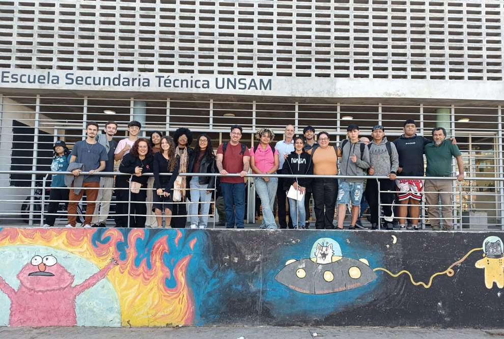 A modalidade de intercâmbio representa uma novidade, pois é a primeira vez que se visita várias escolas