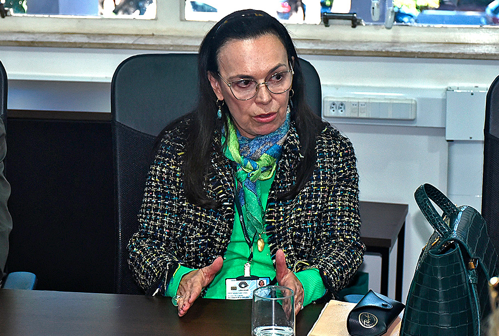A professora Eloisa Celeri (Pratea) e o professor Edison Duarte (FEF)