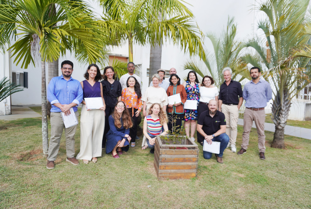 Grupo que participou da primeira edição do Programa de Liderança e Colaboração Acadêmica