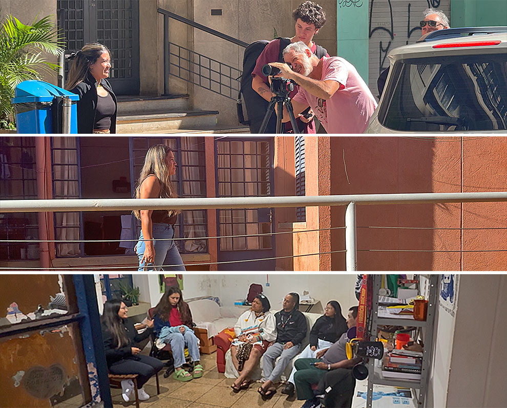 Cenas do documentário que ainda não tem data de estreia