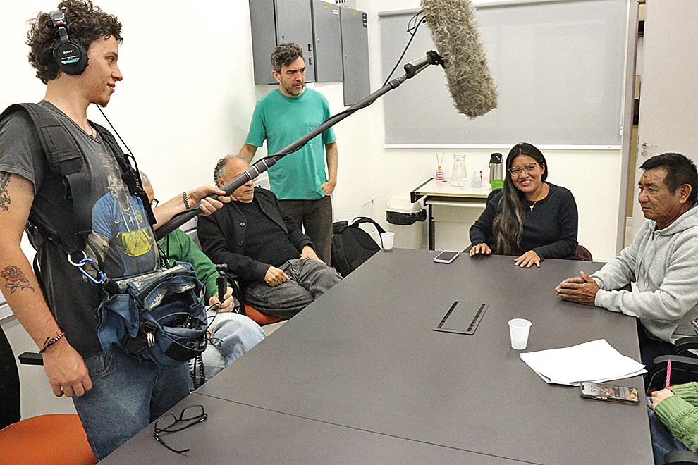 As gravações do documentário aconteceram na Unicamp 
