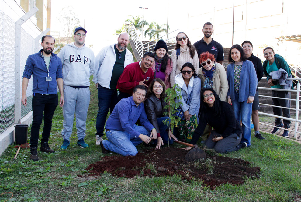 Grupo que cursou a disciplina de Emergência Climática na Unicamp