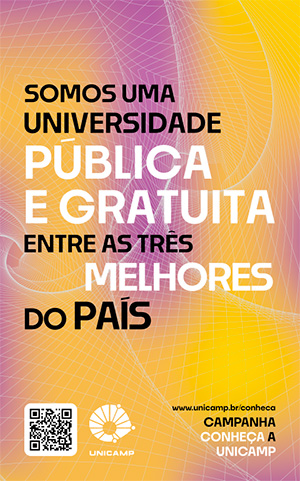 Banners ocupam os dois arcos de entrada e pontos estratégicos espalhados pelo campus de Campinas
