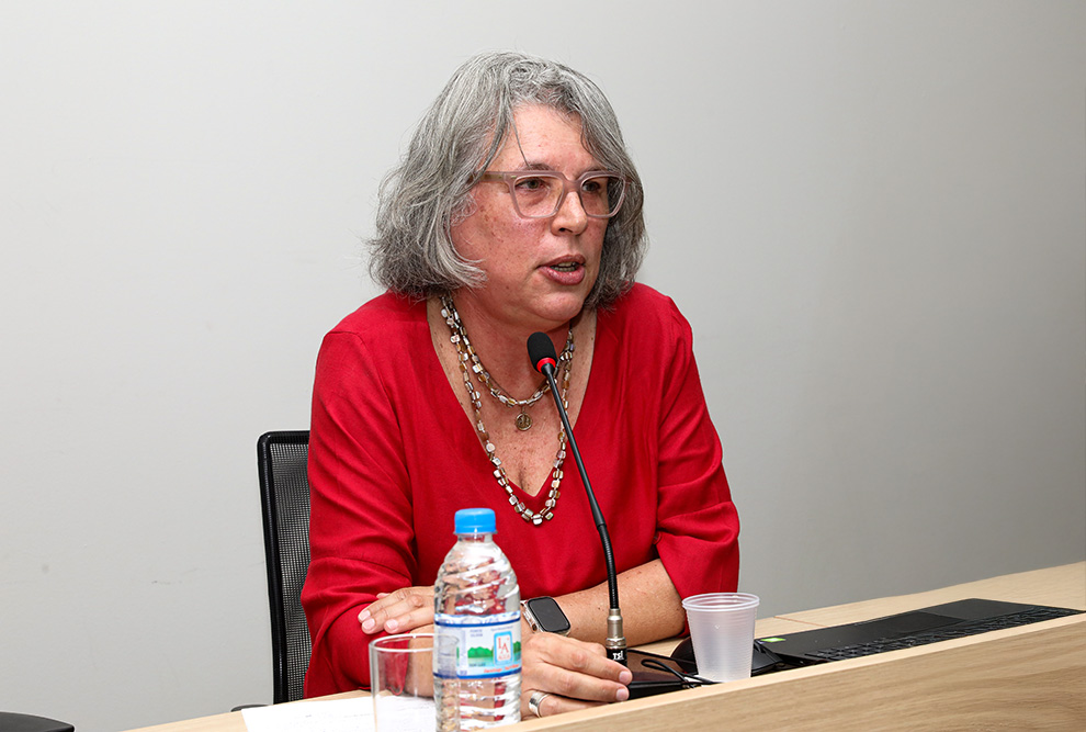 A pró-reitora de Graduação. Mônica Cotta: histórico de inclusão