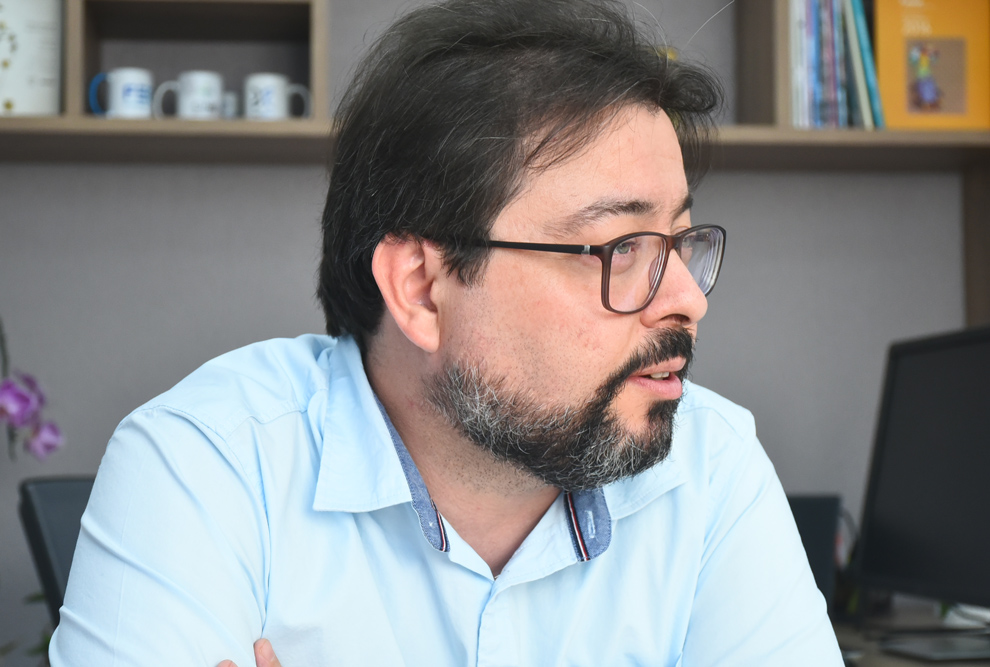 O assessor docente do PRP Eduardo Marandola: reforçar o currículo