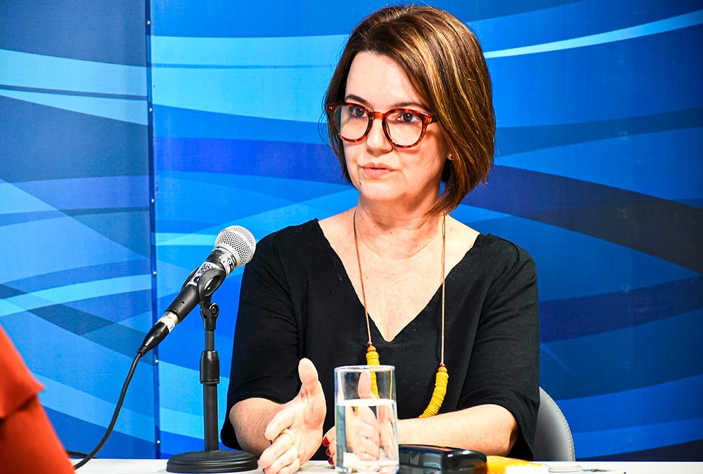 A professora da Faculdade de Educação e coordenadora do Observatório de Direitos Humanos da Universidade, Heloisa Lins, que coordenou a Comissão Organizadora da edição 2025