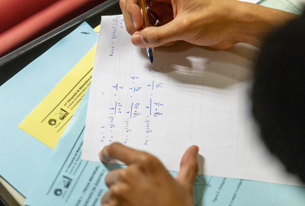 O resultado da prova individual será divulgado em cerimônia no dia 3 de outubro