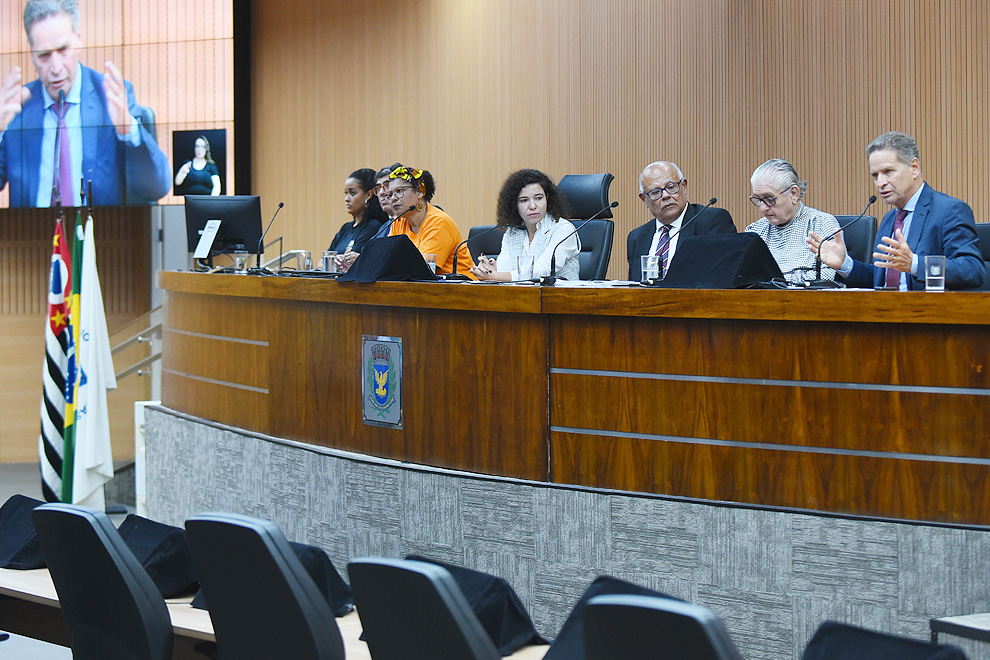 Na Câmara Municipal de Campinas as entidades sindicais estiveram representadas