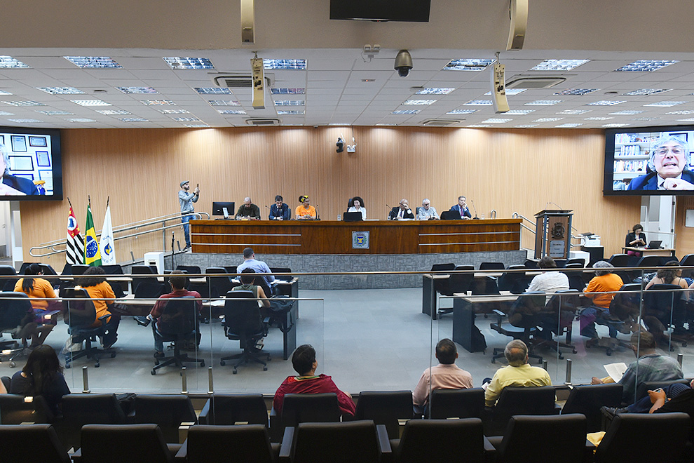Na Câmara Municipal de Campinas as entidades sindicais estiveram representadas