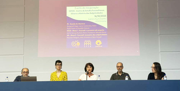 O Cefos inaugurou suas atividades no início de outubro; objetivo é reunir pesquisadores e estudiosos da obra de Michel Foucault em diversas áreas do conhecimento