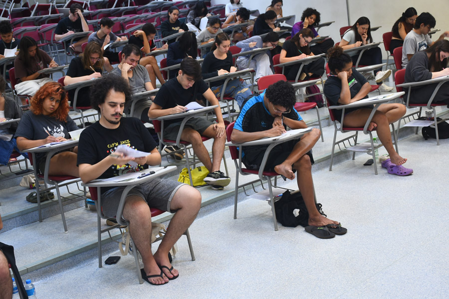 O conteúdo da prova é comum a todos os candidatos no primeiro dia