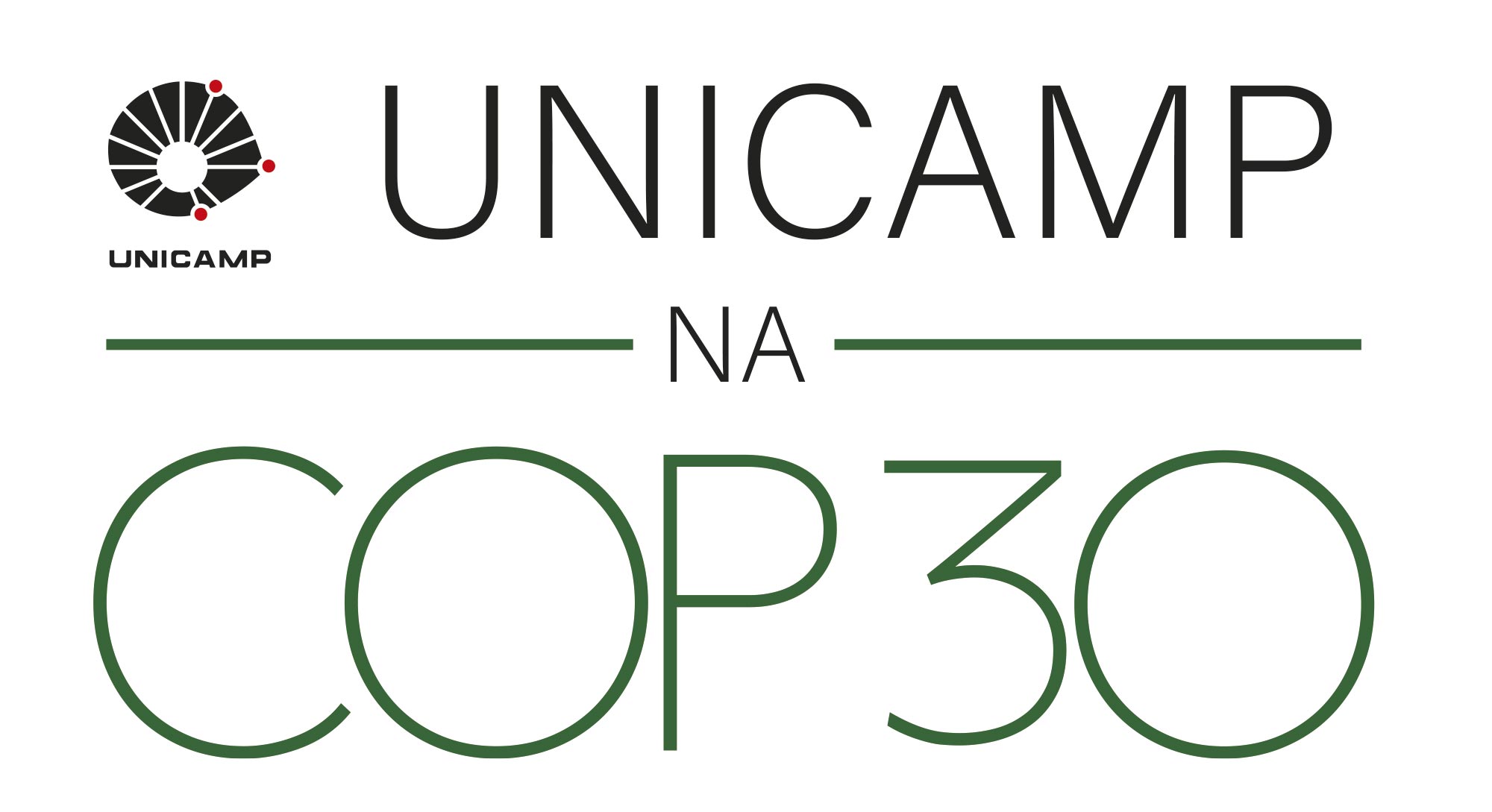 Logo Unicamp na COP30