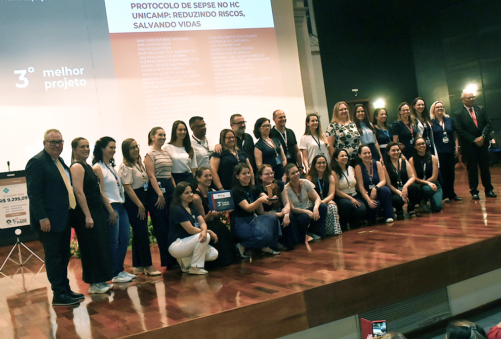 Projeto da Prefeitura Universitária ficou em segundo lugar e as iniciativas para protocolo de Sepse do HC conquistou o terceiro lugar