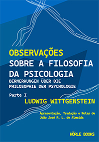 Capa do Livro Observações sobre a Filosofia da Psicologia I
