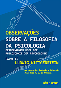 Capa do Livro Observações sobre a Filosofia da Psicologia II
